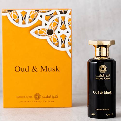 عطر مسك وعود او دي برفيوم للجنسين 50مل