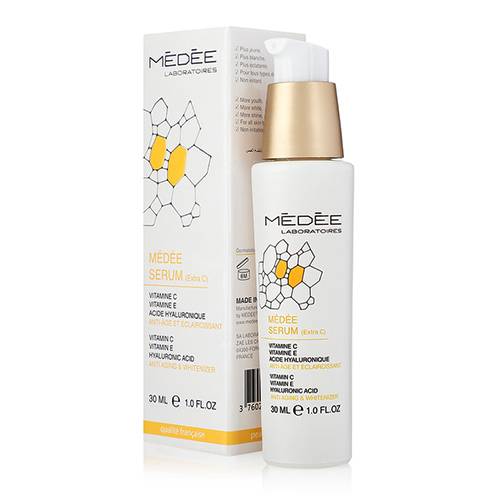 ميدي اكسترا سي سيرم فيتامين س و هـ مع حمض الهيالورونيك لحماية البشرة 30مل