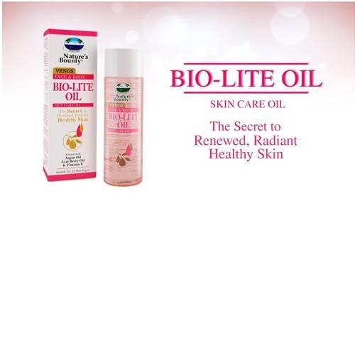 ناتشرز باونتي بيو لايت زيت العناية بالبشرة 125مل