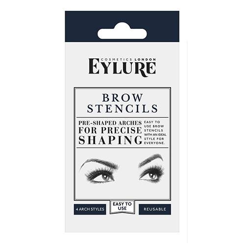 ايلور الحاجب استنسل اقواس مسبقة التشكيل لتشكيل دقيق وسهل الاستخدام 4انماط للقوس