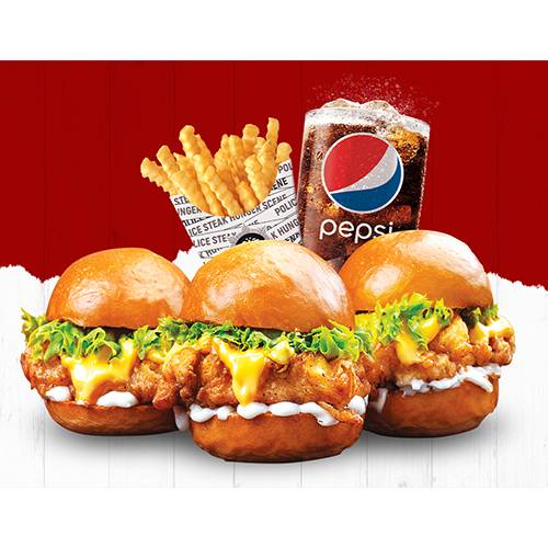 وجبة بوليس سلايدر فيليه