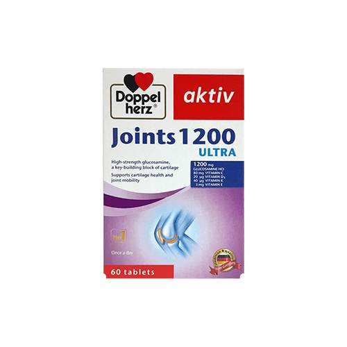دوبل هيرز اكتيف جوينتس 1200 الترا مكمل غذائي 60قرص
