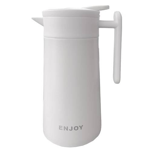 مطارة قهوة ستانلس ستيل ابيض 800مل رقم.1556-1