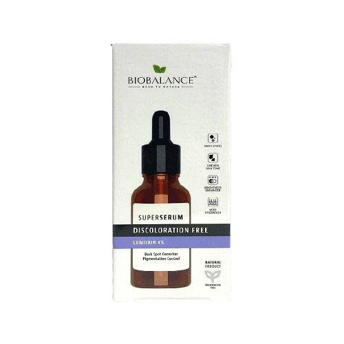 بيوبالانس سوبرسيروم لوميسكين 4% خالى من التصبغ مصحح للبقع الداكنة 30مل