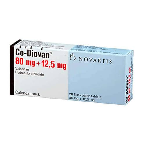 كو ديوفان لحالات ضغط الدم المرتفع 12.5 + 80مجم 28قرص مغلف
