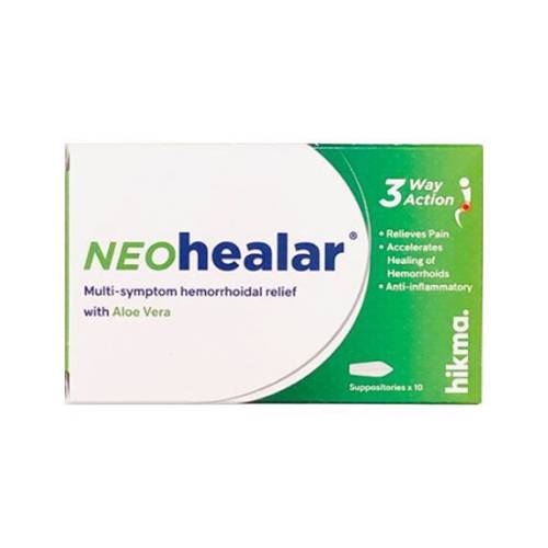 نيوهيلار لتخفيف اعراض البواسير المتعددة 10تحاميل