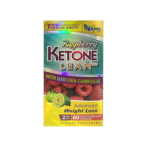 ايه ام اس كيتون لين بتوت العليق وجاركينيا كامبوجيا مكمل غذائي لفقدان الوزن 60كبسولة