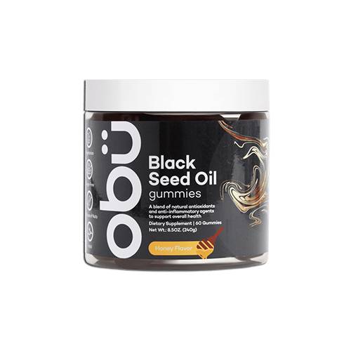 اوبو زيت الحبة السوداء بنكهة العسل يعزز وظيفة المناعة 60حلاو 240جم