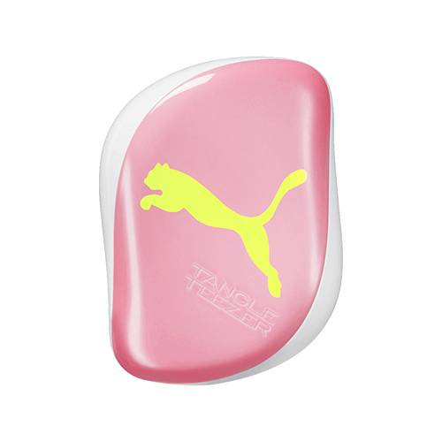 تانجل تيزر فرشاة اون ذا جو لفك تشابك الشعر ناعمة ولامعة ستايل مدمج بوما ابيض