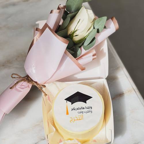 ميني كيك مع بوكية 1