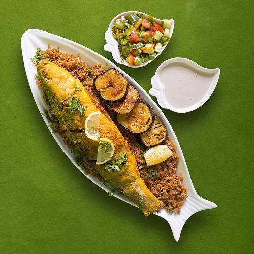 وجبة سمك بورى مصرى