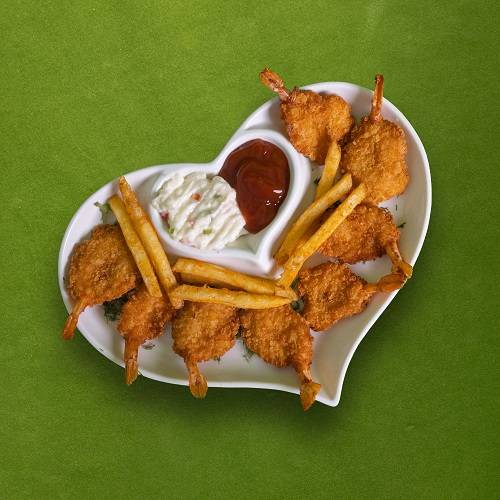 روبيان فراشة مقرمش 8قطع