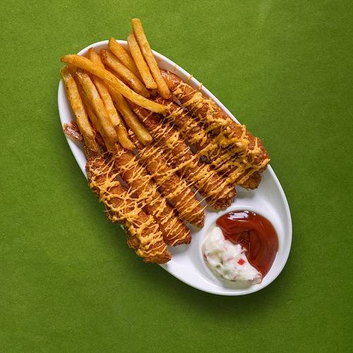 روبيان مقلي بالبقسماط 6قطع