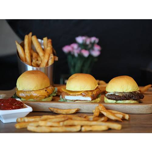 وجبة برجر سلايدر