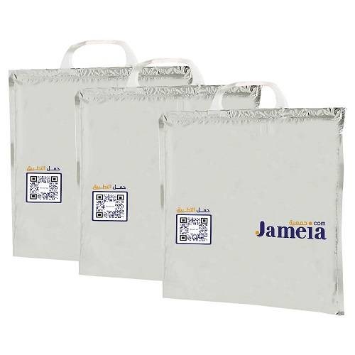 جمعية كيس حفظ الحرارة والبرودة للرحلات حجم كبير 3حبة