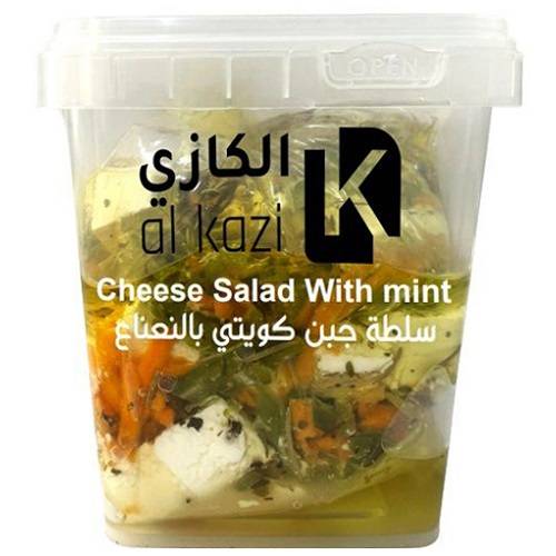 الكازي سلطة جبنة كويتي بالنعناع 750جم