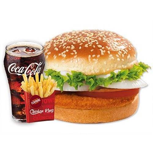 برجر دجاج كومبو