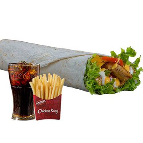 راب الدجاج المشوي كومبو