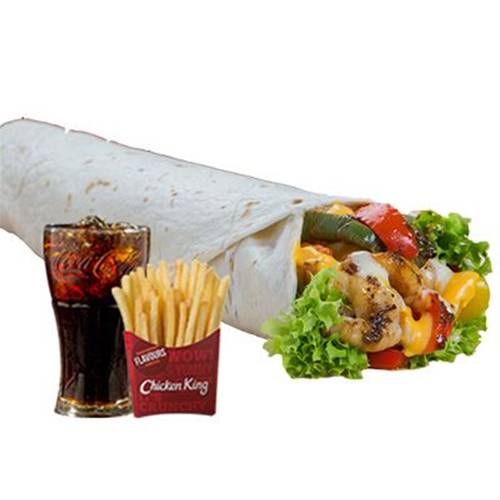 راب الروبيان المشوي كومبو