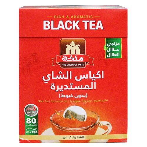 ملكة شاي كيني اسود 3جم 80كيس