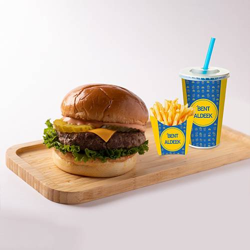 بينك برجر عادي