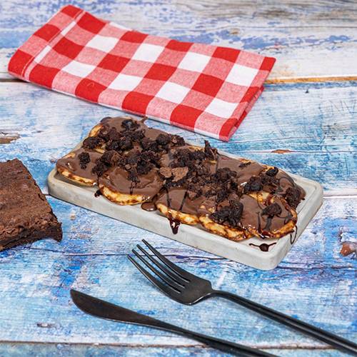 ميني بان كيك براونيز