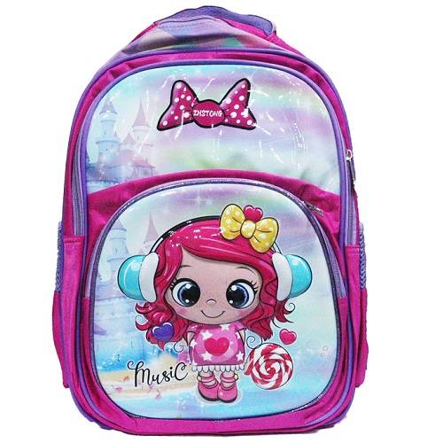 حقيبة مدرسية للبنات وسط موديل رقم.4381-14