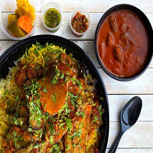 مقلوبة لحم تكفي 7اشخاص