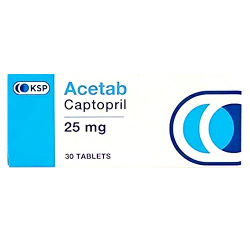 اسيتاب 25مجم لعلاج ارتفاع ضغط الدم 30قرص