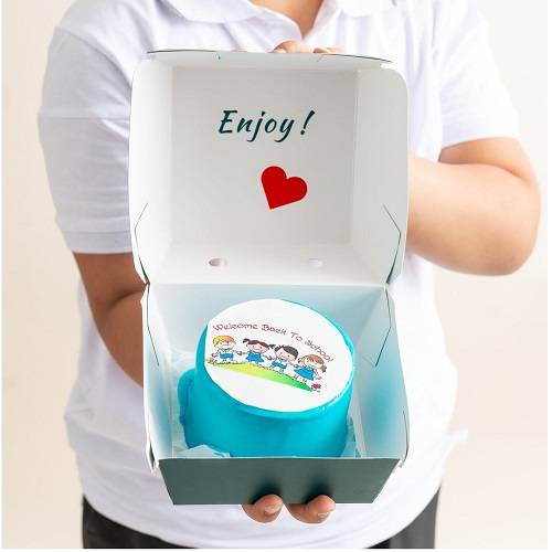 ميني كيك العودة الى المدارس 