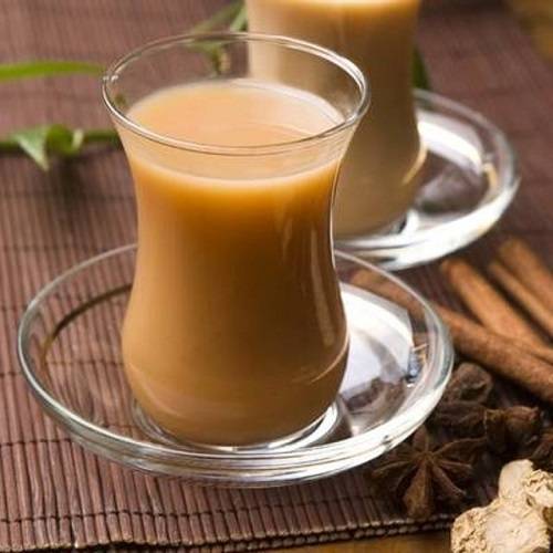 شاي وحليب