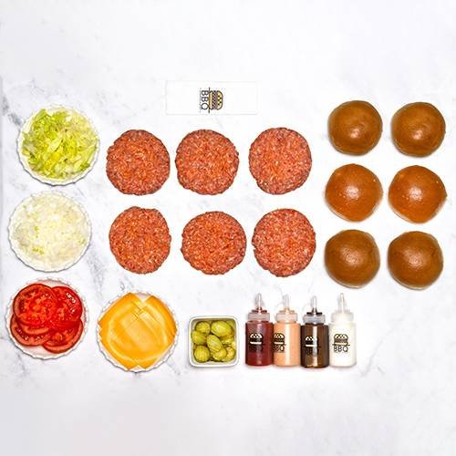 بوكس لحم حار بالتتبيلة الخاصة 12قطعة