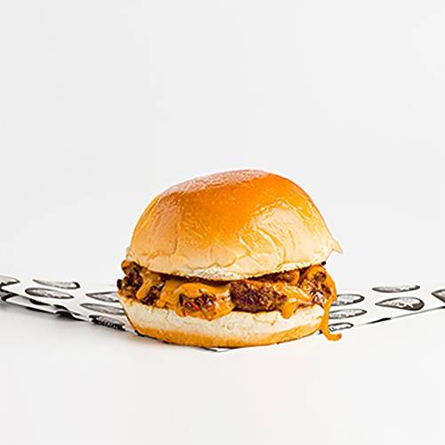 ساندويتش ستيك برجر لحم