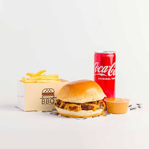 وجبة ستيك برجر لحم