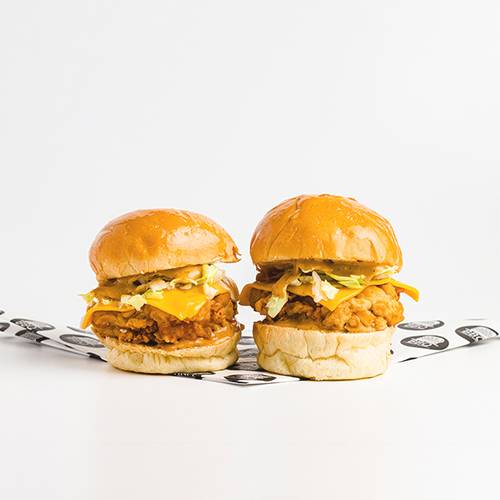 ساندويتش سلايدر تشيكن كرسبي