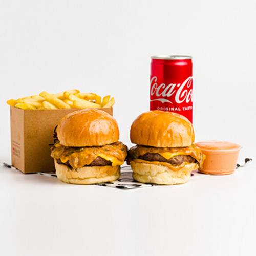 وجبة سلايدر مشروم لحم