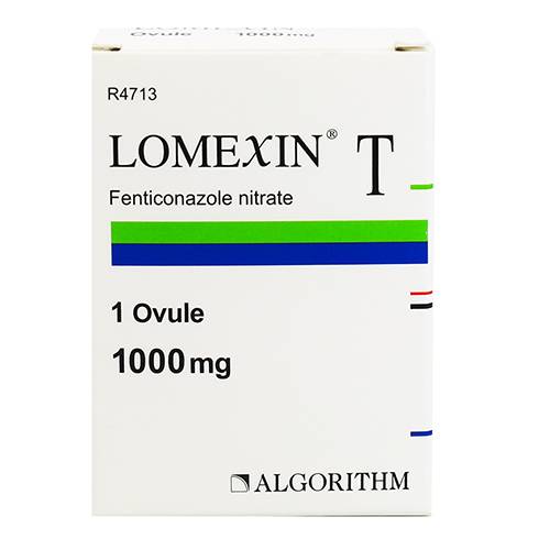 لومكسين تي 1000مجم لعلاج الالتهابات المهبلية 1تحميلة مهبلية