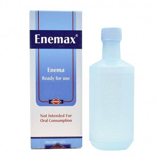 انماكس حقنة شرجية ذات محلول علاجي لعلاج حالات الامساك الشديد 120مل