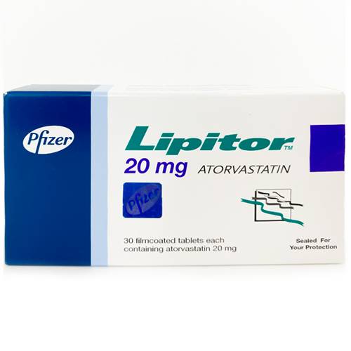 ليبيتور 20مجم لعلاج ارتفاع مستويات الكوليسترول والدهون الثلاثية 30قرص مغلف