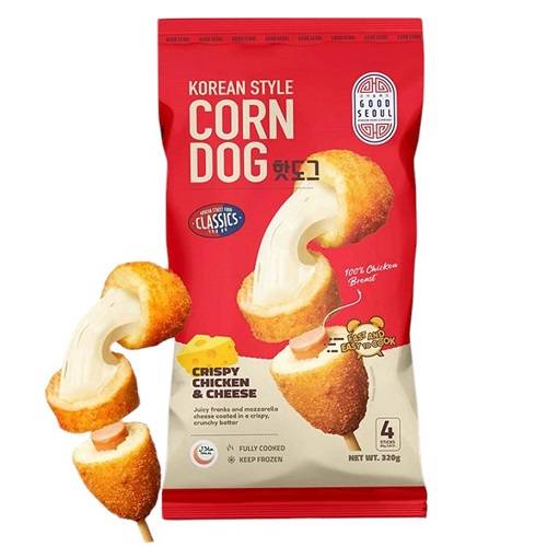 جود سيول كورن دوج كوري مقرمش بالدجاج والجبنة 320جم