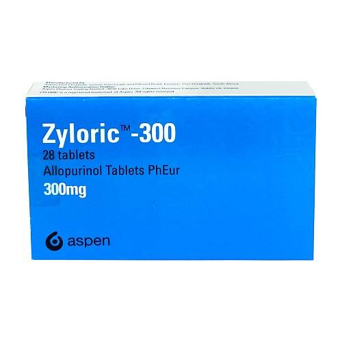 زيلوريك 300مجم لعلاج النقرس وارتفاع الاملاح 28قرص