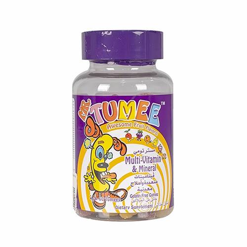 مستر تومي متعدد الفيتامينات والمعادن مكمل غذائي يقوي المناعة لدى الاطفال 60حلاو