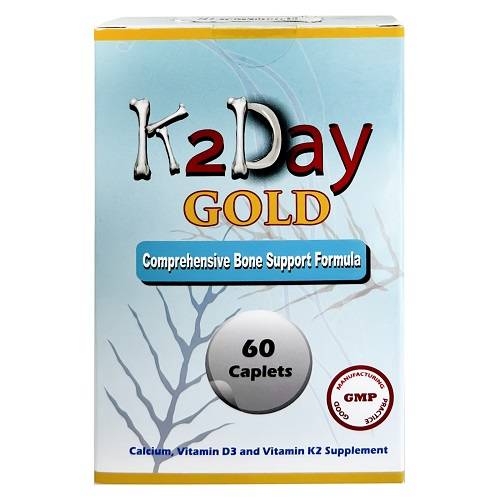 كي تو داي جولد مكمل غذائي لتعزيز صحة العظام والحفاظ على وظائف العظام والقلب 60قرص مغلف