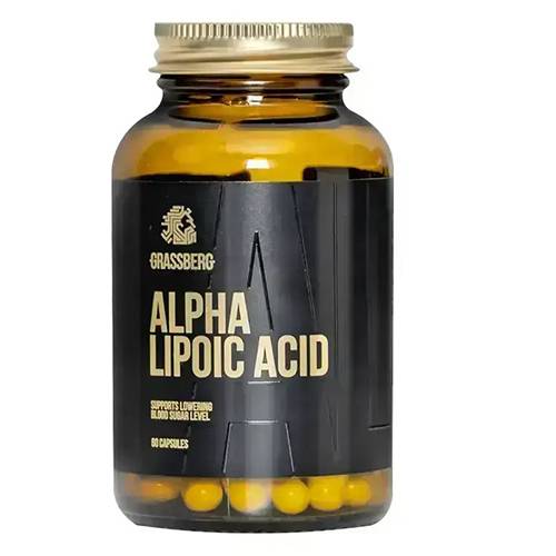 جراسبيرج حمض الفا ليبويك 60مجم مضاد للاكسدة 60كبسولة