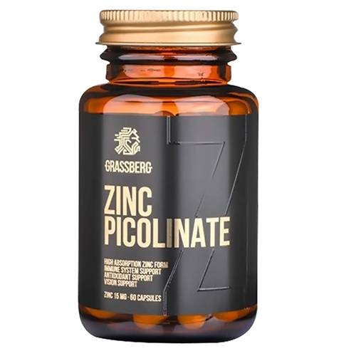 جراسبيرج زنك بيكولينات لتقوية جهاز المناعة 15مجم 60كبسولة