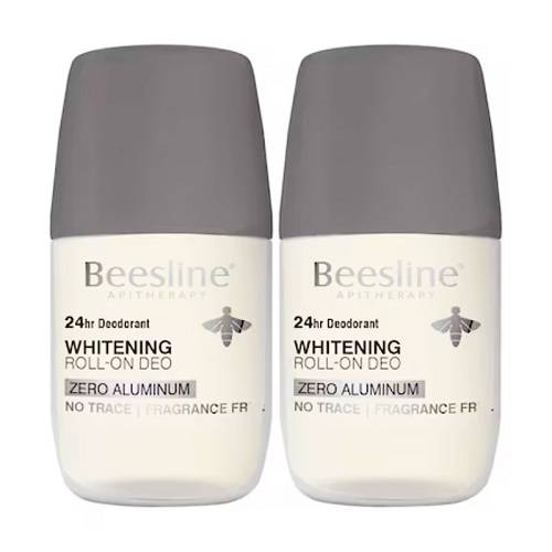 بيزلين مزيل عرق رول اون للتفتيح خال من الالومنيوم والعطور 1+1مجانا