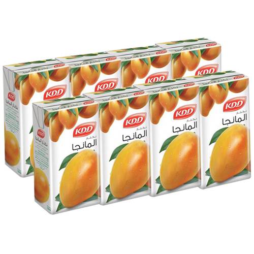 كي دي دي عصير المانجو 125مل 8حبة