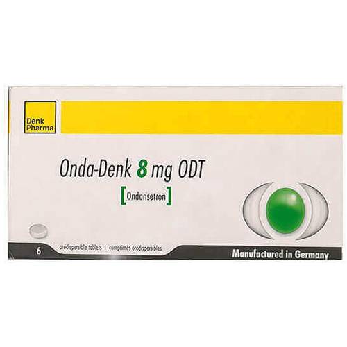 اوندا دينك 8مجم لتقليل القيء والغثيان 6اقراص قابلة للذوبان في الفم