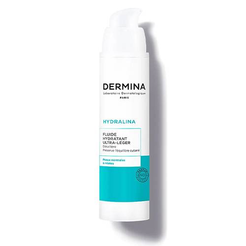 ديرمينا هيدرالينا الترا ليجر سائل الترطيب للبشرة العادية والمختلطة 50مل