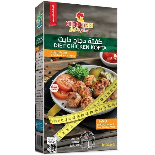 تشكن تايزر كفتة دجاج دايت معزز بالشوفان 330جم